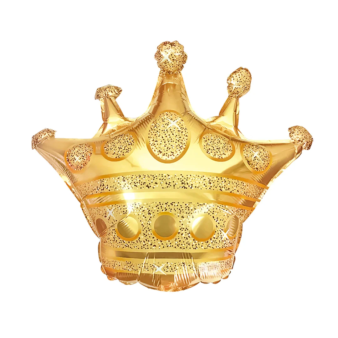 Globo corona dorada L