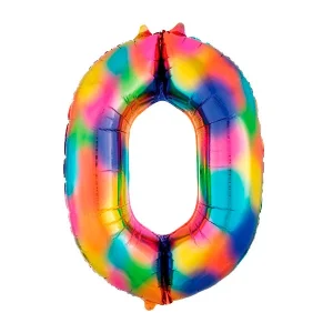 Globo foil 0 XL multicolor Premium