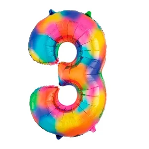 Globo foil 3 XL multicolor Premium