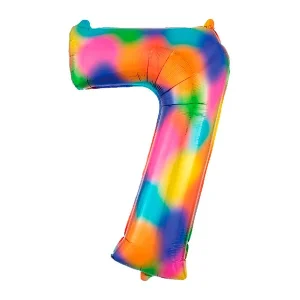 Globo foil 7 XL multicolor Premium