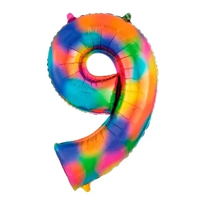 Globo foil 9 XL multicolor Premium