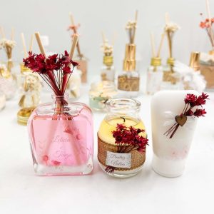Kit vela + aromatizador + creme | LMB238