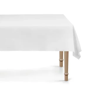 Mantel reutilizable plástico blanco basic
