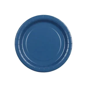 Plato azul oscuro basic