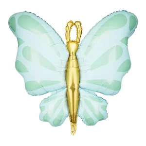 Globo foil mariposa Verde XL