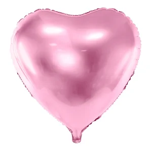 Globo Mylar corazón rosa S