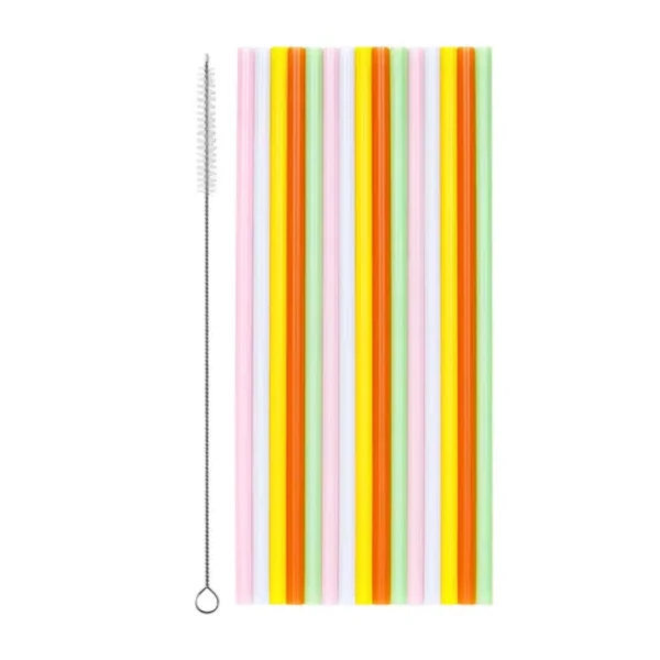 Pajitas reutilizables mix pastel / 30 uds. - Image 2
