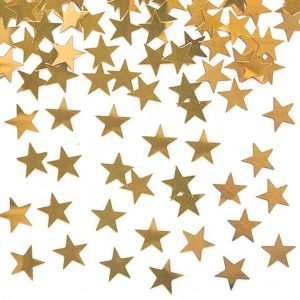 Confeti estrellitas dorado