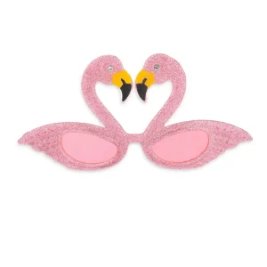 Gafas flamencos glitter