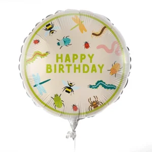 Globo foil Happy Birthday Bichos