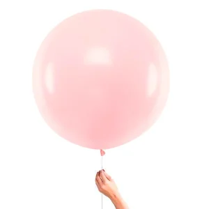Globo Látex XL rosa pastel mate