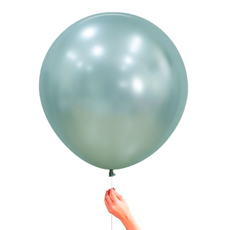 Globo XL látex SILK Verde menta - Image 2