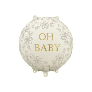 Globo foil redondo Oh Baby