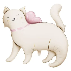 Globo foil gato Rosa XL