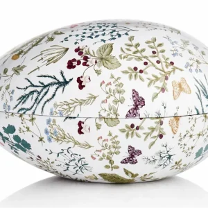 Caja huevo metálico Flora Scandi