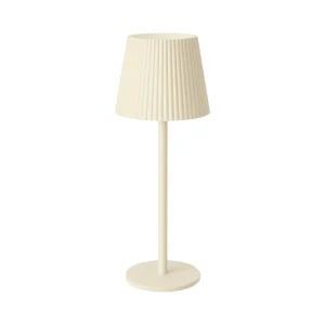 Lámpara de mesa marfil LED Recargable