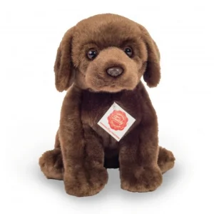 Labrador sentado chocolate 25 cm