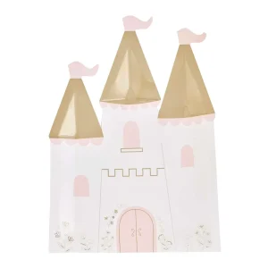 Platos castillo de princesas ECO / 8 uds.